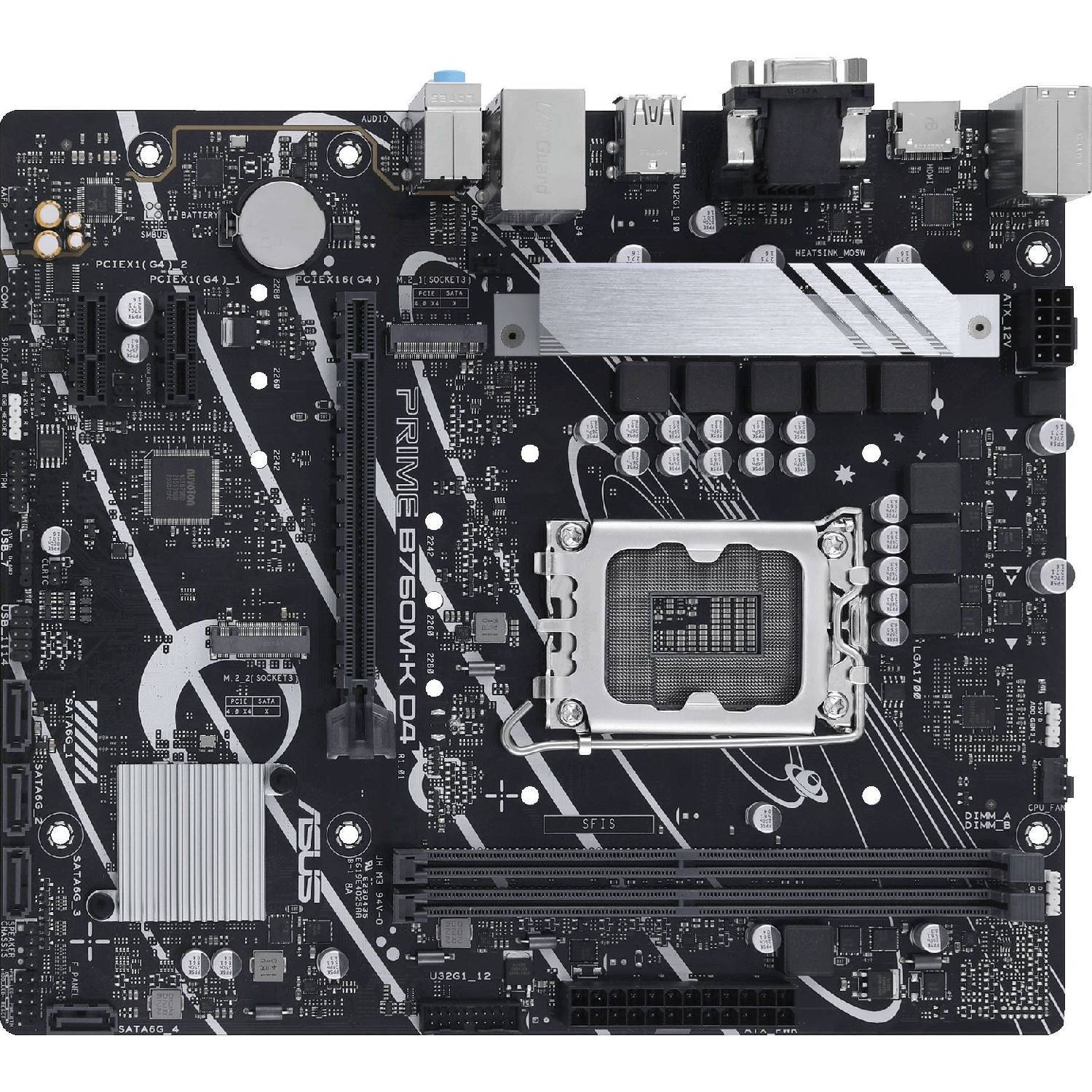 

Материнская плата Asus Prime B760m-k D4