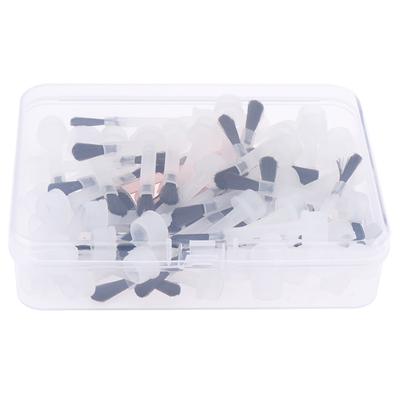 1Box Disposable Nail Polish Brush Nail Polish Bottle Replacement Head Brush Nail Art Brush Liquid Applicators Manicure Tools