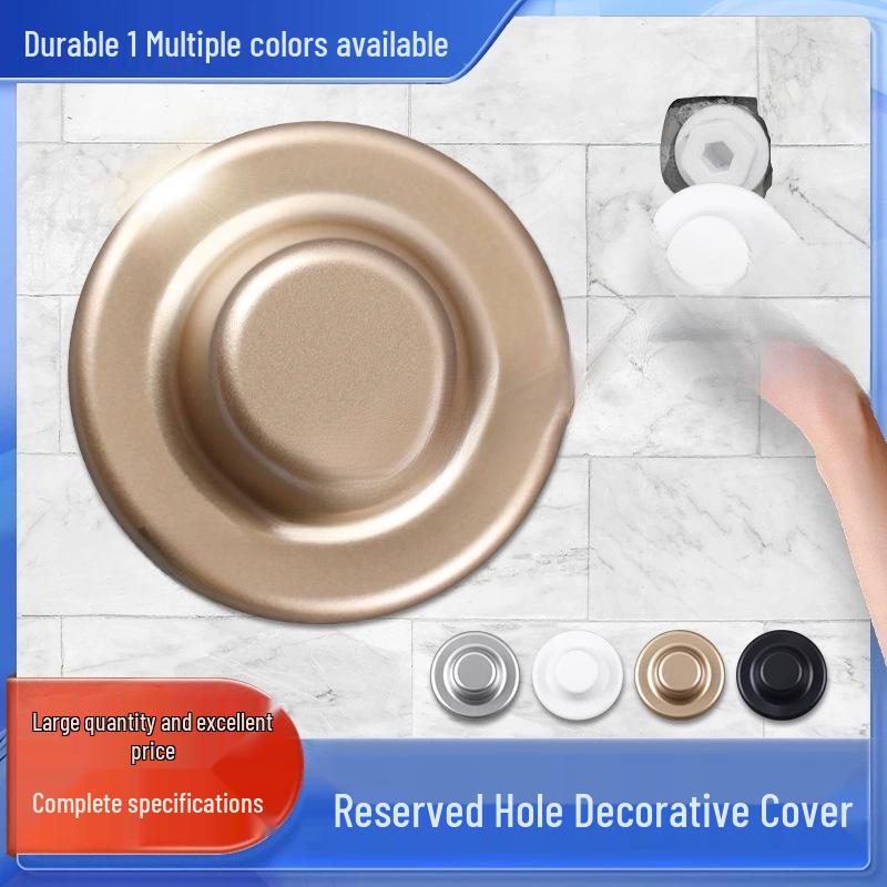 Decorative Cover for Shower Faucet and Kitchen Wall Pipe Holes