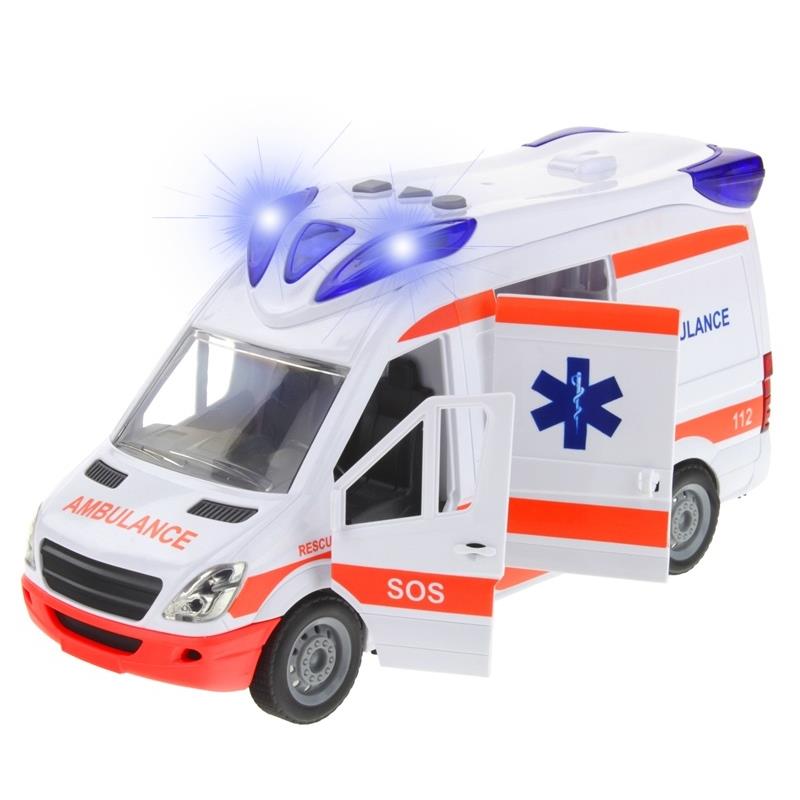 Ambulance Van Car Drive Sounds Stretcher Opening Doors