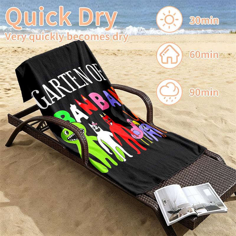 Banban Beach towels also serve as bath towels summer essential a musthave for the outdoors the beach and the pool