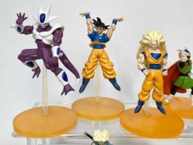 USED DragonBall POSING FIGURES Lot 11pcs Set DBZ Capsule Toy