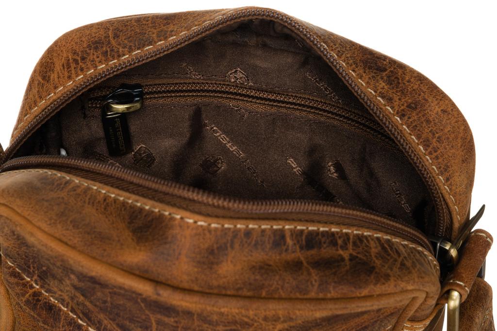 PTN 5021-TMH-5856 Tan Leather Bag