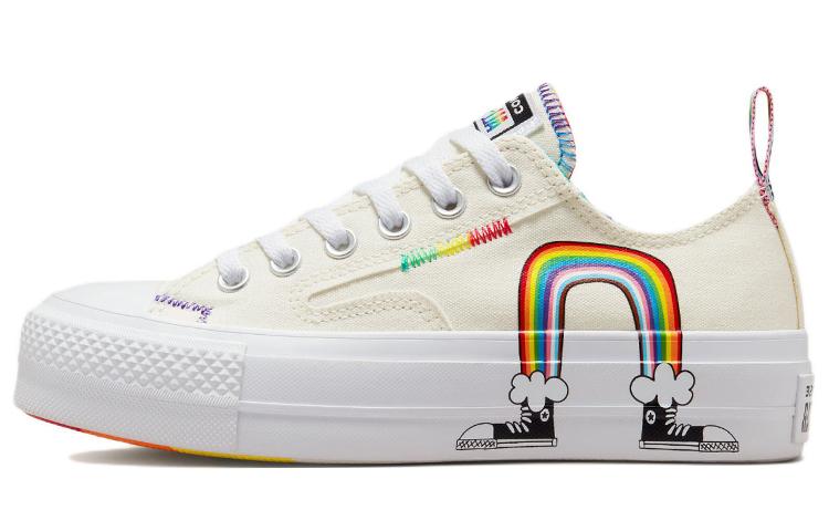 Converse Chuck Taylor All Star Lift Платформа Низкие Pride 46.5