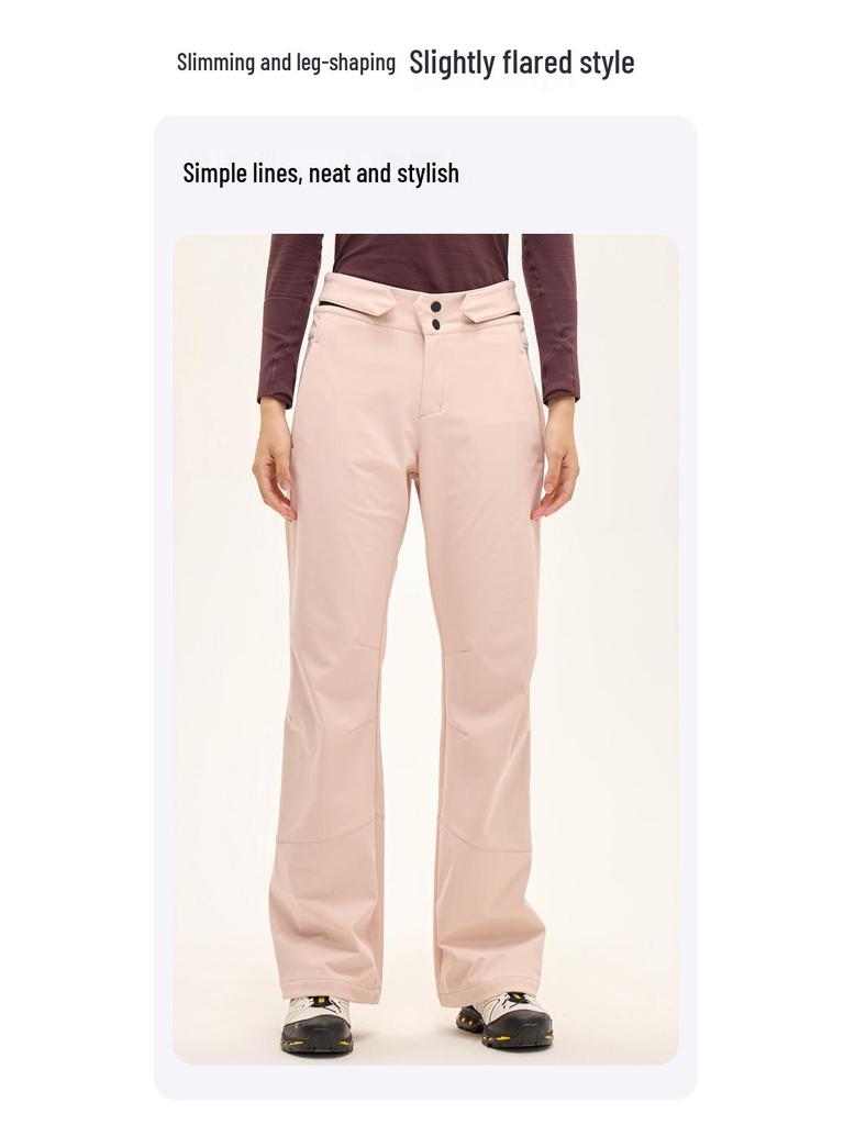 Versatile Water-Repellent Outdoor Workwear: Durable Plus Velvet Warm Sports Casual Long Pants for Autumn and Winter