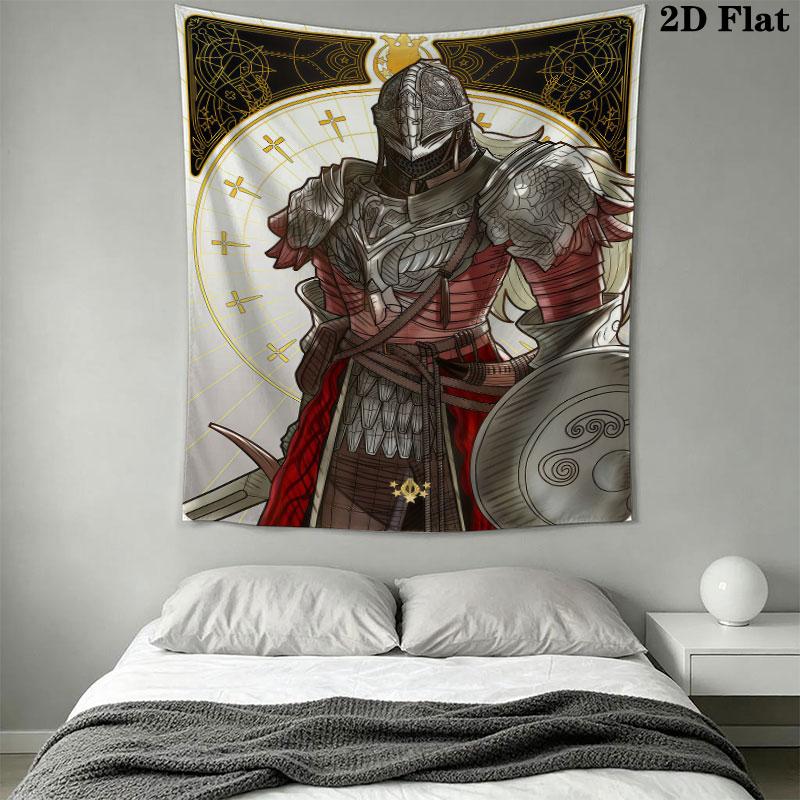 Malenia Sword Wall Hanging Printed Fabric Blanket Decorative Tapestries for Bedroom Living Room Home Decor