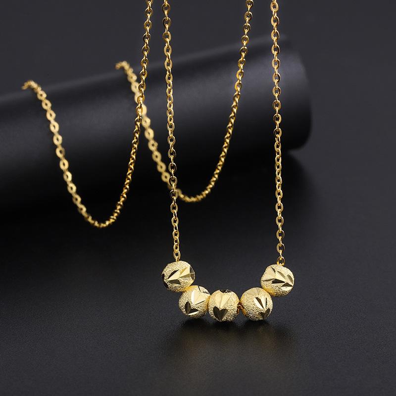 

1 шт. Винтажная Счастливая Бусина Сердце Дизайн Ключица Цепочка Подарок-Благословение Женские Девичьи Элегантные Аксессуары