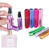Ultra Light Mini Scrub Portable Cosmetic Storage Box with Perfume Refill Bottle for Travel Accessories