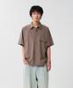KNOUUN Batwing Half Shirt (Khaki Brown)