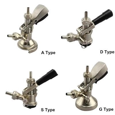 Keg Coupler Draft Beer Dispenser For Home Brew Connectors Coupler Head For Home Brew Wine Beer Dispenser