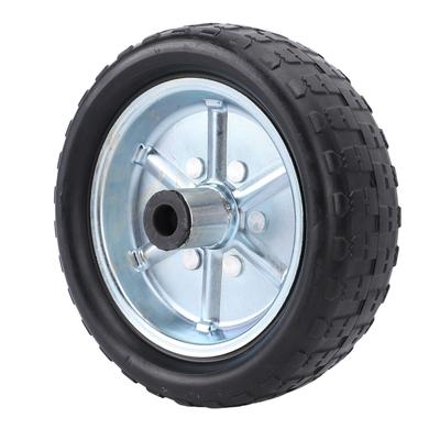 10 Zoll Anhängerstützrad Ersatzrad 2000 lbs Starke Kapazität 84 mm Felge Ölbeständig Hochfest