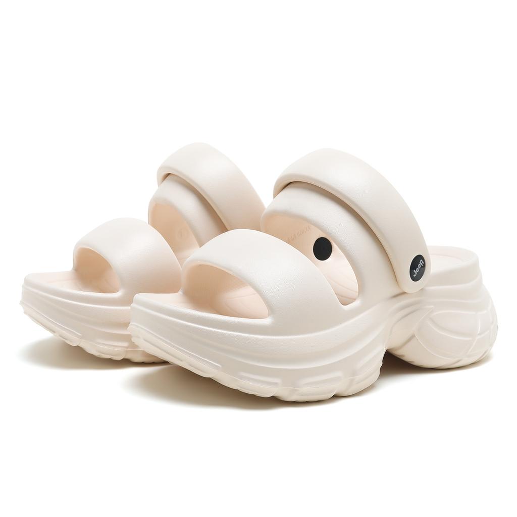 Jeep EVA Daily Commuting Casual Beach Sandals Women sandals Off-White P750W14677-3