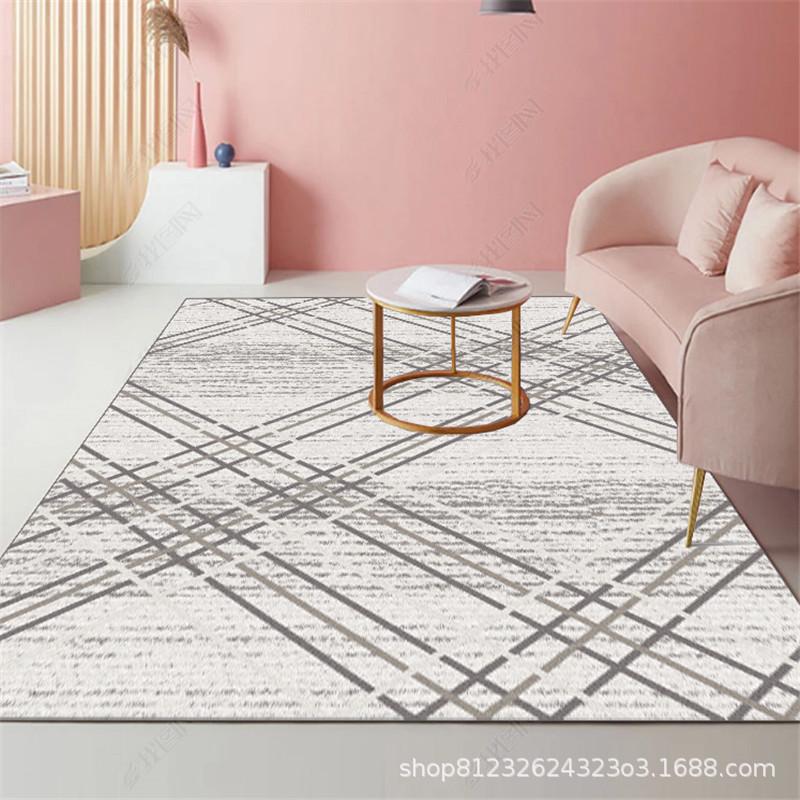 Nordic Geometric Pattern Carpet for Living Room and Bedroom