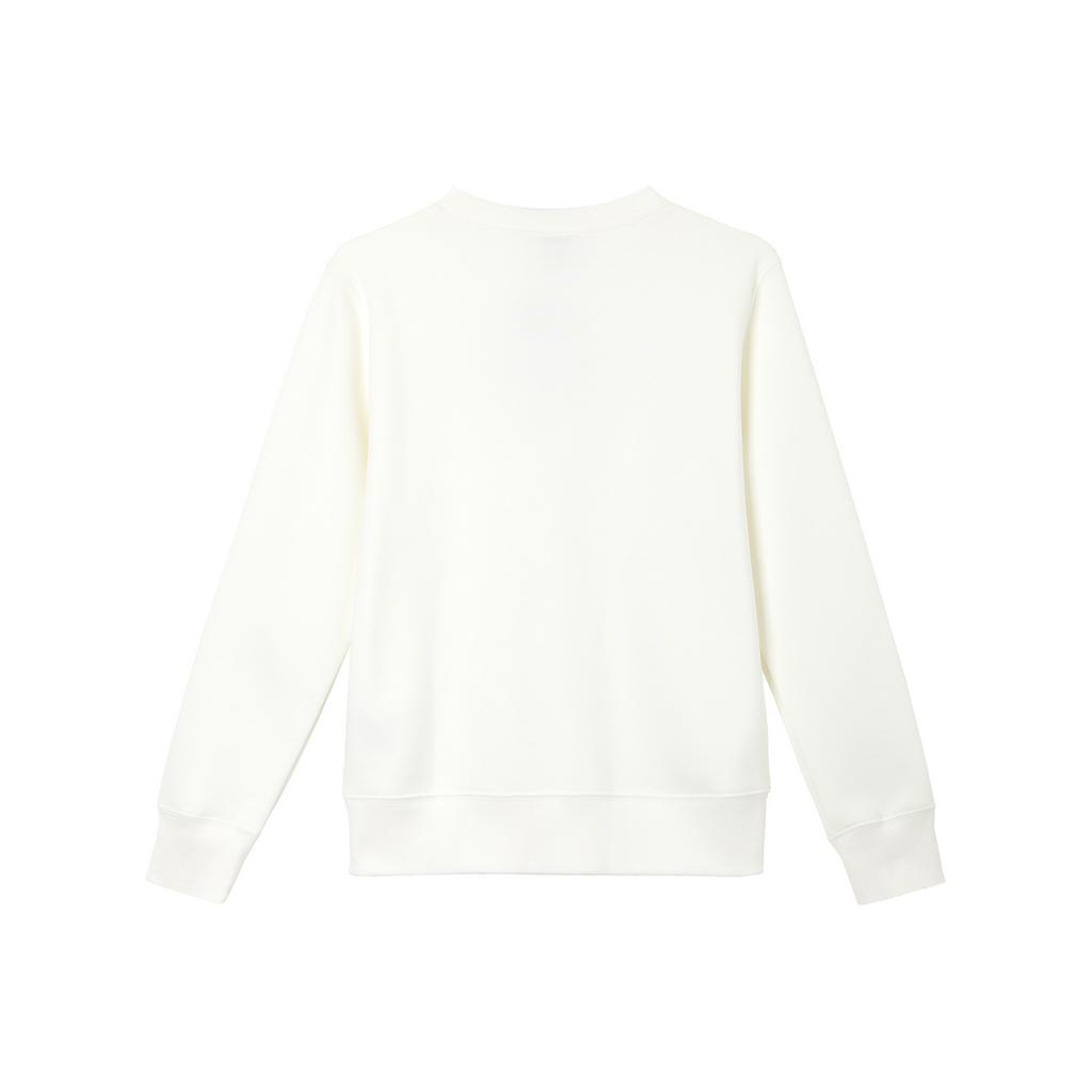 Nike Sportswear Phoenix Fleece Lined Crew Neck Athleisure Long Sleeved Sweatshirt Women's Canvas White/Black DQ5752-133