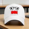 Domo Nerd With Glasses Baseball Cap  Casual Men Women Trucker Hat Sun-Proof Custom Logo Kpop Rock Snapback Cap Gift Idea
