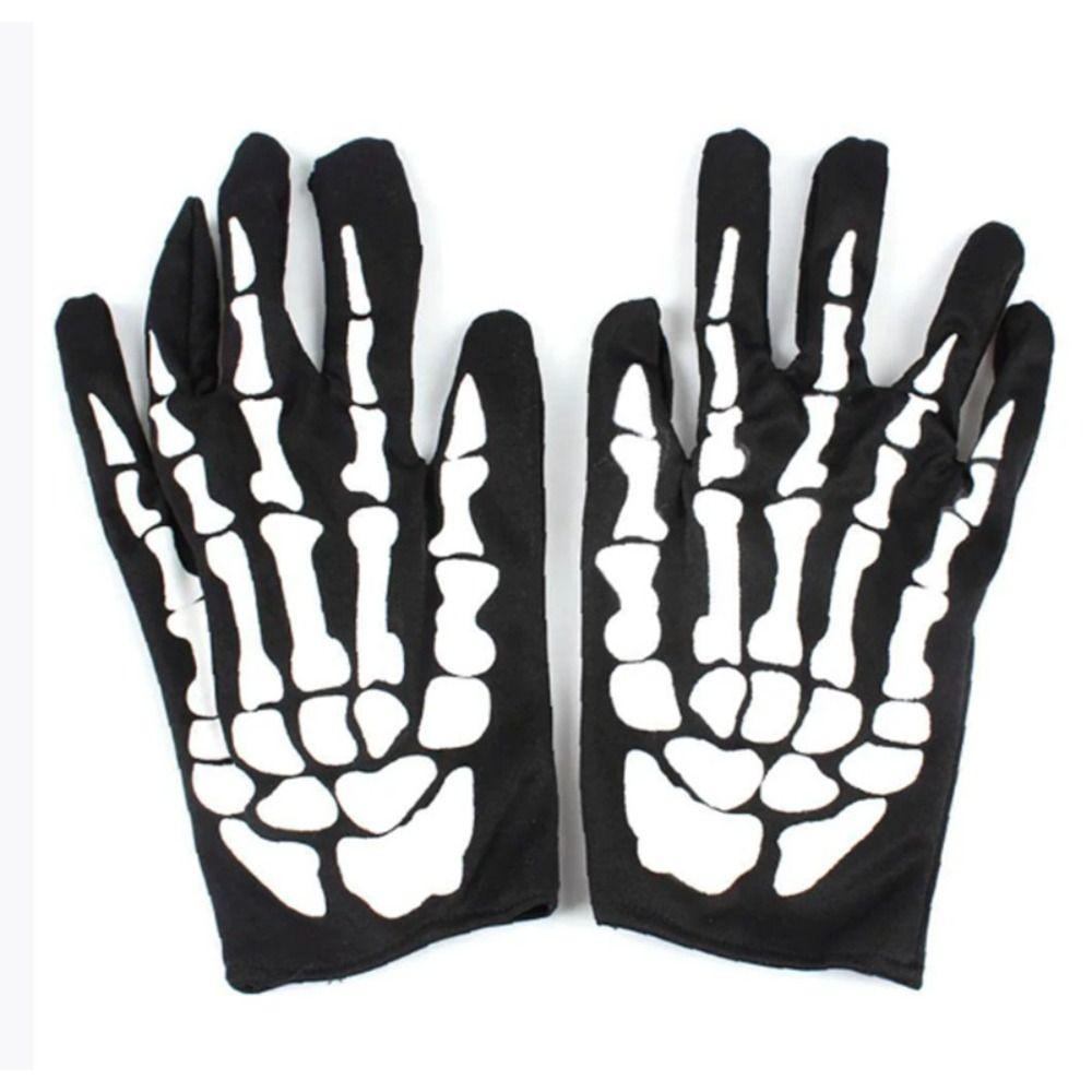 Hodeplagg Barneskjelettdrakt Morsom Halloween Utkledning Mote Skallekostymer Dekor