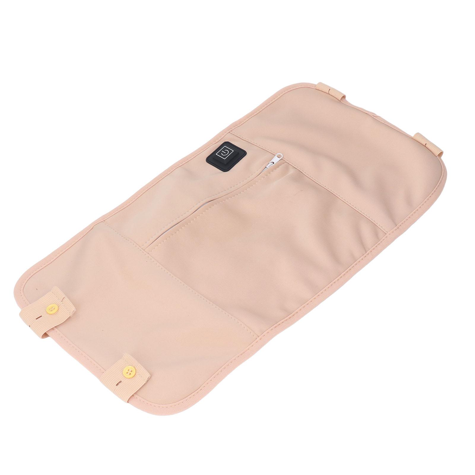 

3pcs Heating Castor Oil Pack Kit Reusable Waterproof Adjustable Elastic Band Cotton Flannel Castor