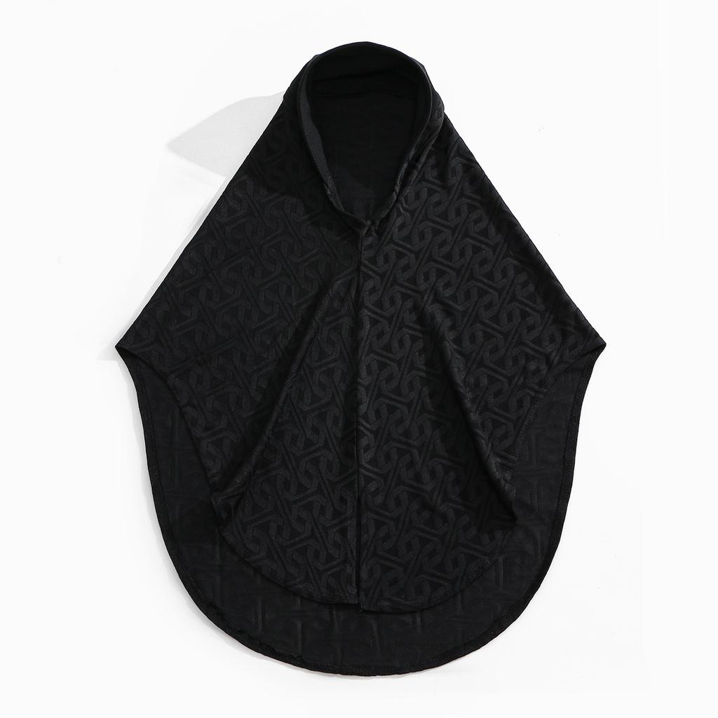 Fashion Floral Embroidery Cotton Instant Hijab For Muslim Women Headscarf Solid Head Wraps Inner Cap Bonnet Turban Bandana Eid