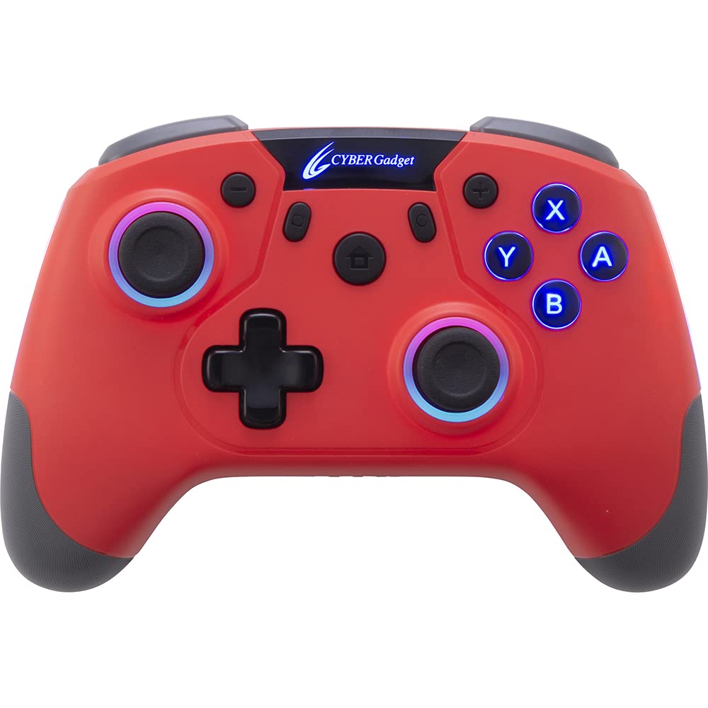 

CYBER Gaming Controller HG Wireless Type Scarlet Switch (for SWITCH) -