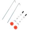 Universal Fixing Bracket SUV Truck Mount Holder Car Battery Hold Down J Bolts Battery Tray Hold Down Bolts Battery Fixing Holder