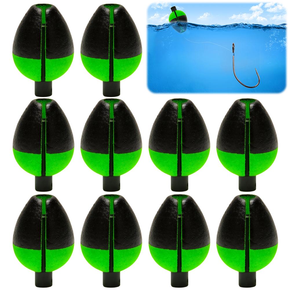10Pcs High Buoyancy Fishing Floats Adjustable Fishing Bobbers Fishing Buoy Fishing Floats Bobbers for Sea/Boat Fishing