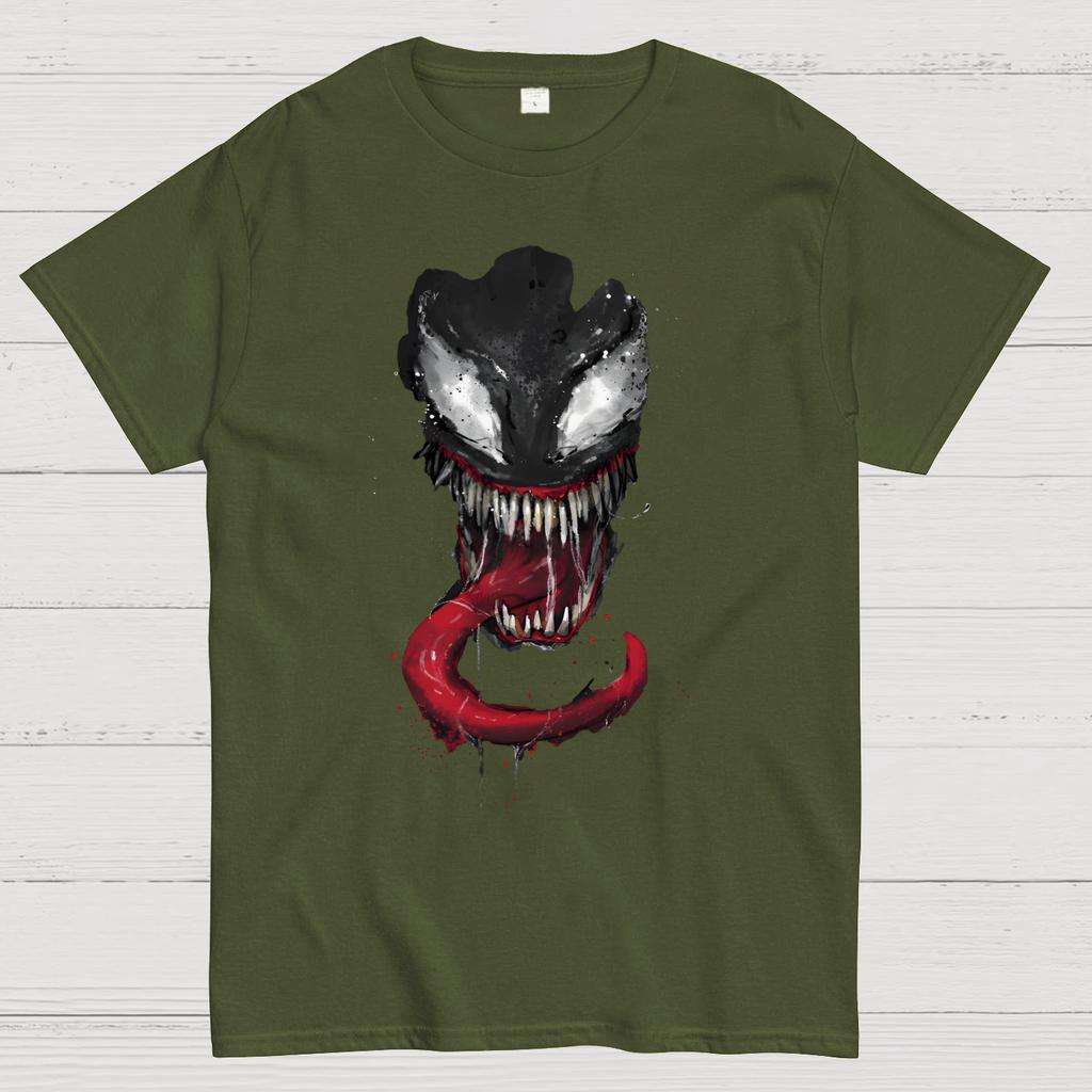 Venom Splash Cotton Summer Casual Cool Loose T-Shirt