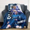 Chelsea Fc Football Player Personalized Name Blanket Gift Personalized Blanket Soft & Cozy Great for Couch Bedding Bed Home Decor All-Season Use