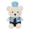 Police Bear Cute Plush Toy Throw Pillow Doll Girl Gift Comfortable Soft And