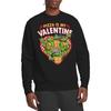 Teenage Mutant Ninja Turtles Unisex Adult Pizza Is My Valentine Sweatshirt