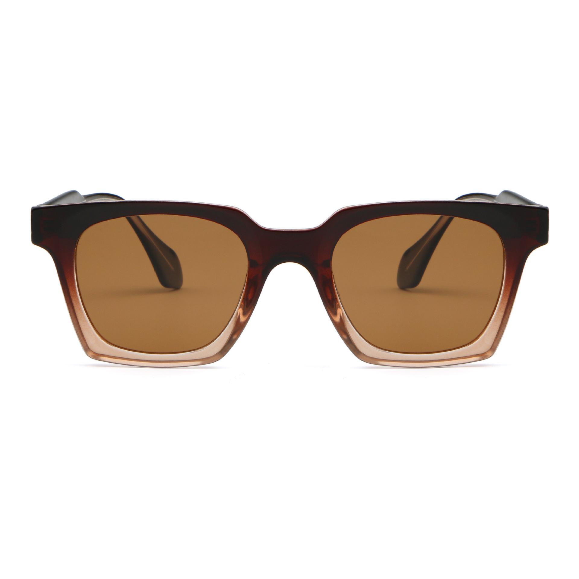 Men s  Women s Retro Square High-End Sunglasses - European  American Style Fashion Glasses with Propionate Insert Frame