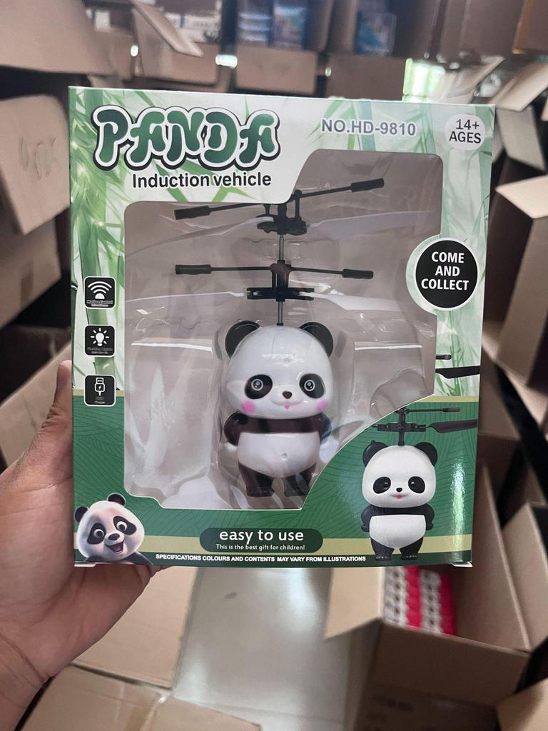 Induction Gesture-Controlled Hovering Helicopter Toy for Kids - Drop-Resistant