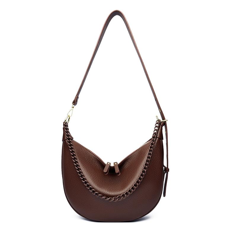 2026 Genuine Brand Luxury Women Tote Bag Designer Retro Soft Leather Shoulder Crossbody Bag Fashion Chain Solid Color Sac A Main