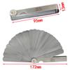 Blades Combination Feeler Gauge 0.02-1.0mm Clearance Gauge Thickness Gauge 32pc Metric British System