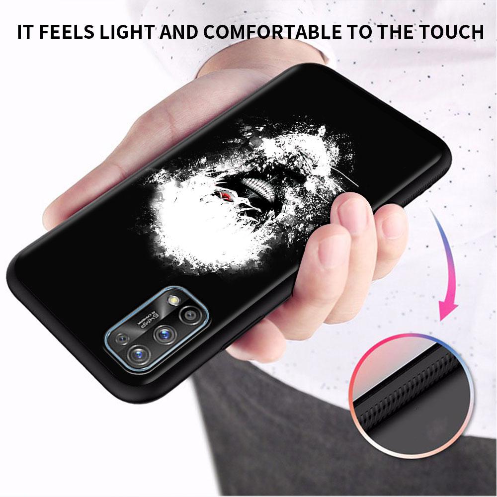 Soft Case For Oppo Realme 8 C21Y C21 GT Neo 2 Pro 3 7 9 Pro 8i 6 C11 9i C35 C15 Master C12 C3 Phone Cover Tokyo Ghoul Anime Capa