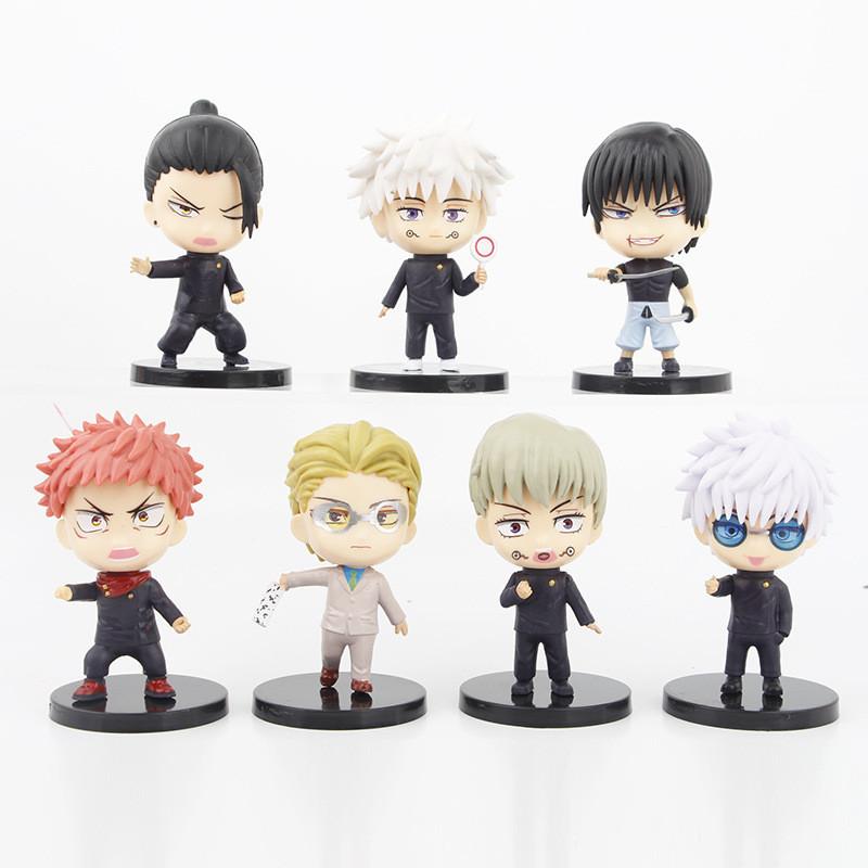 Jujutsu Kaisen Toji Fushiguro Suguru Geto Kento Nanami Pvc Figure Blind Box Collectible