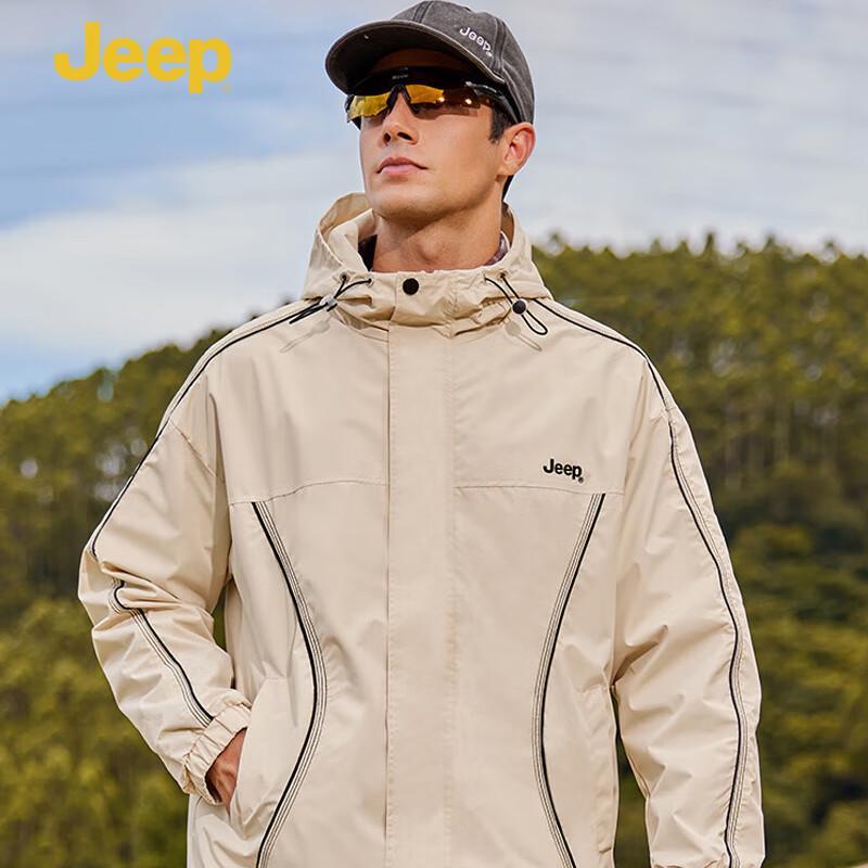 Jeep Unisex Windproof Waterproof Outdoor Jacket P843MWJ310