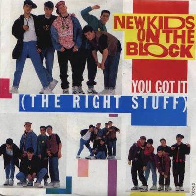 7inch Record NEW KIDS ON THE BLOCK - You Got It (The Right Stuff) BLOCK2 CBS 1989 UK Rap & Hip-Hop/R&B Used
