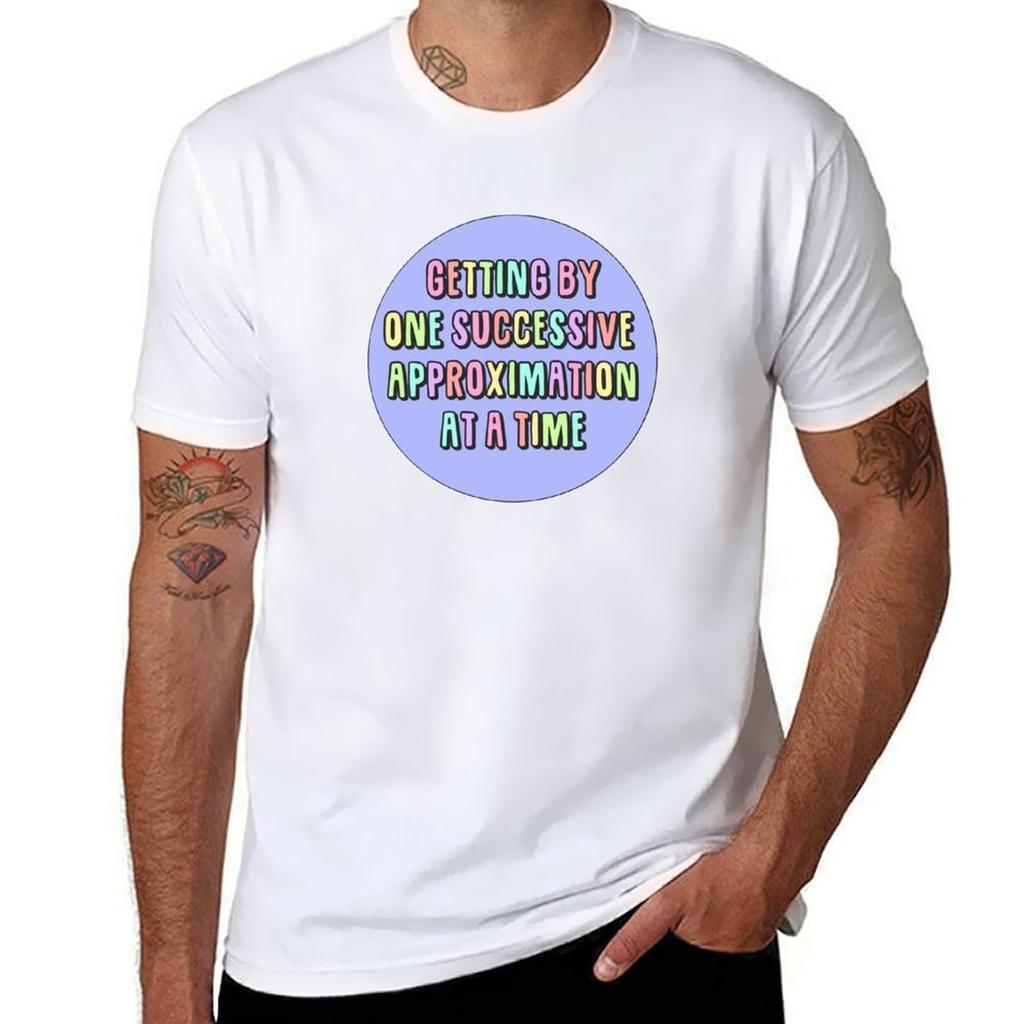 Getting By One Successive Approximation After Another Rainbow Tshirt Casual Fashion Print Tee Top