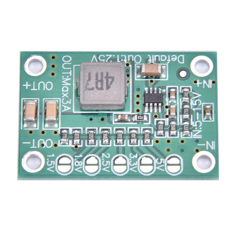 Dc Step-Down Power Converter Board 5~16V To 1.25V 1.5V 1.8V 2.5V 3.3V 5V 3A