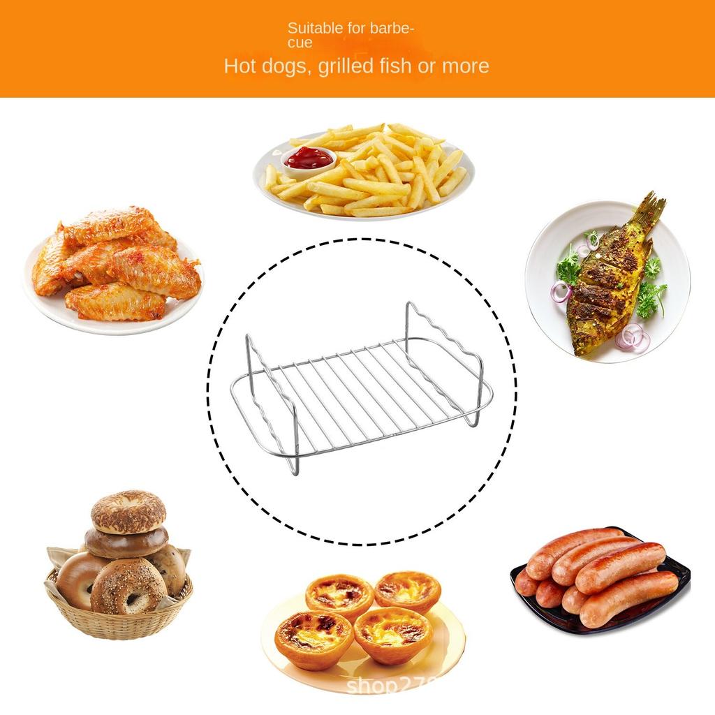 Grilovací rošt, nerezová ocel 201, dvojitý gril, parní rošt, příslušenství pro hrnce, příslušenství k fritéze
