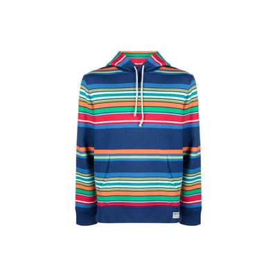 Polo Striped Logo Hoodie Men Hoodies Multicolor 710890961001DARK