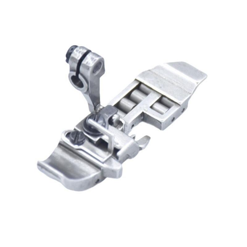 

747 Metal Roller Presser Foot Sewing Presser Foot Attachment for Thick Leather Fabric Stitching Sewing Machine Accessory 1