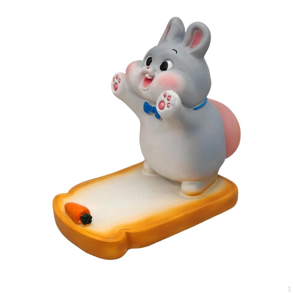 Funny Animal Phone Holder Cellphone Stand Display Gift Ornament Resin Smartphone Bracket Sensory Toy