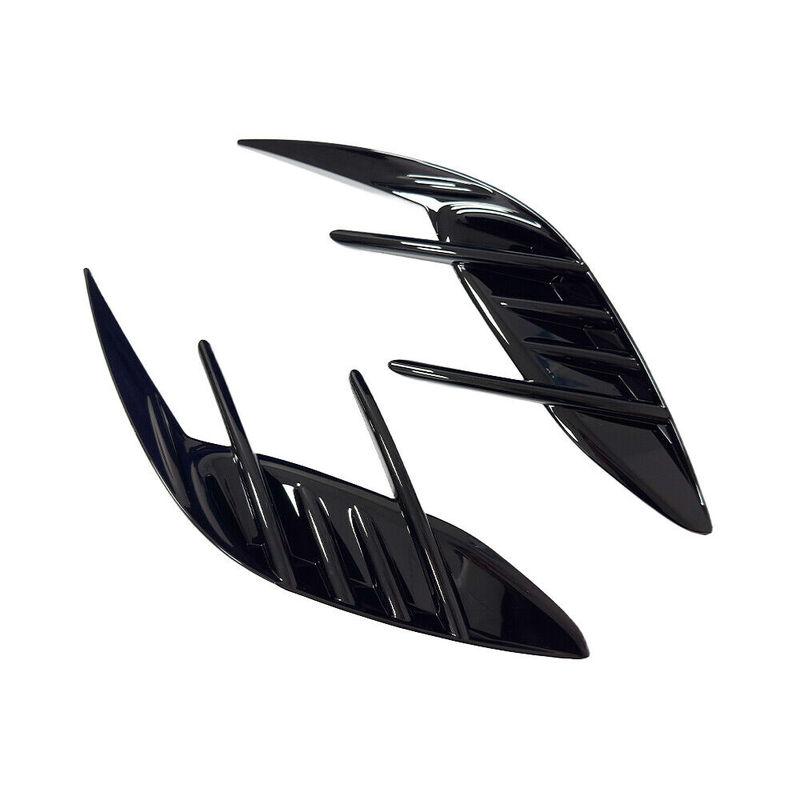 For KIA Stinger 2018      Car Rear Bumper Spoiler Fender Side Vent Cover Canard Splitter Trim Accessories