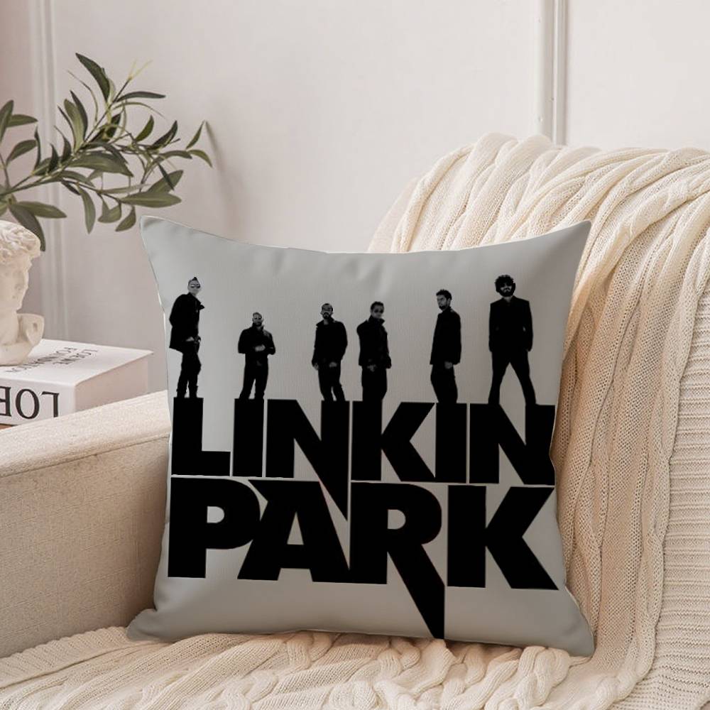 HOT-Band L-Linkin From Zero P-Park Pillow Case Home Decor Throw For Sofa Bed Car Room Decor Gift Idea