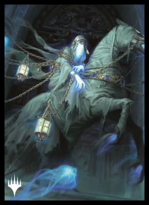 The Gathering Players Card Sleeve Midnight of the Upper Magic "Innistrad Hunt" "Ghost Class" MTGS-177