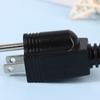 Amerikanischer Abziehbarer Stecker Amerikanischer 3-Pin 15A AC Elektrischer Strom Stecker Adapter Kabel Wiederanschließbarer Verlängerungskabel-Stecker