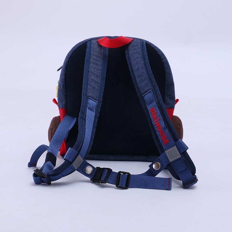 Zoo Wheeled Backpack with Cartoon Embroidery for Kids