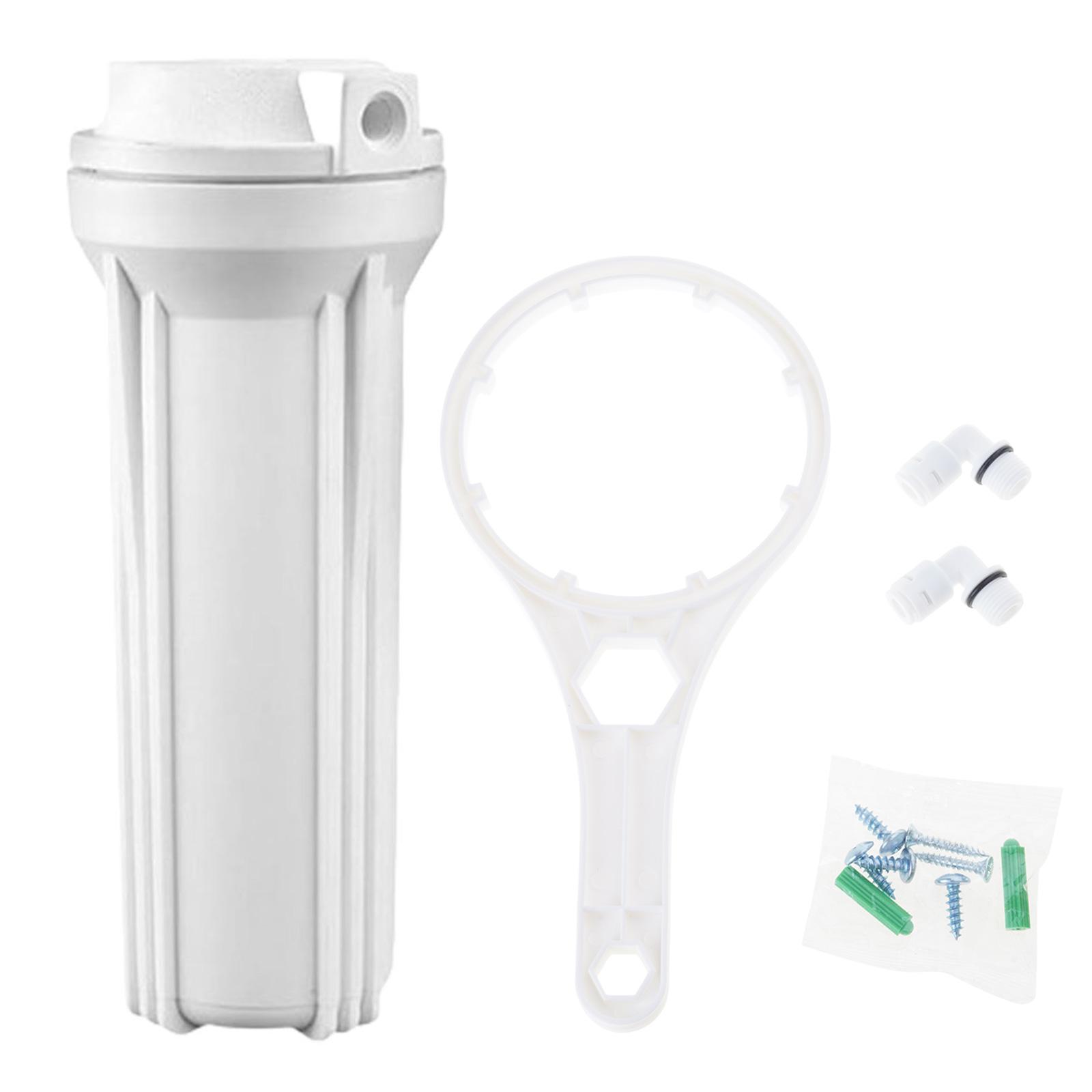 

Корпус для фильтрации воды 10 дюймов Запасная часть для систем обратного осмоса Корпус водяного фильтра для здоровья потребителей