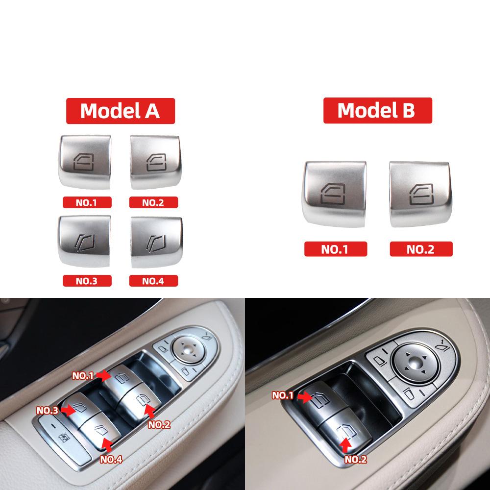 Car Master Window Switch Repair Button Cover Door Glass Control Switch Key Cap For Mercedes Benz Vito Viano W447 2059050302